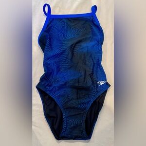 New! Speedo Powerflex Eco One Piece Swimsuit, sz S